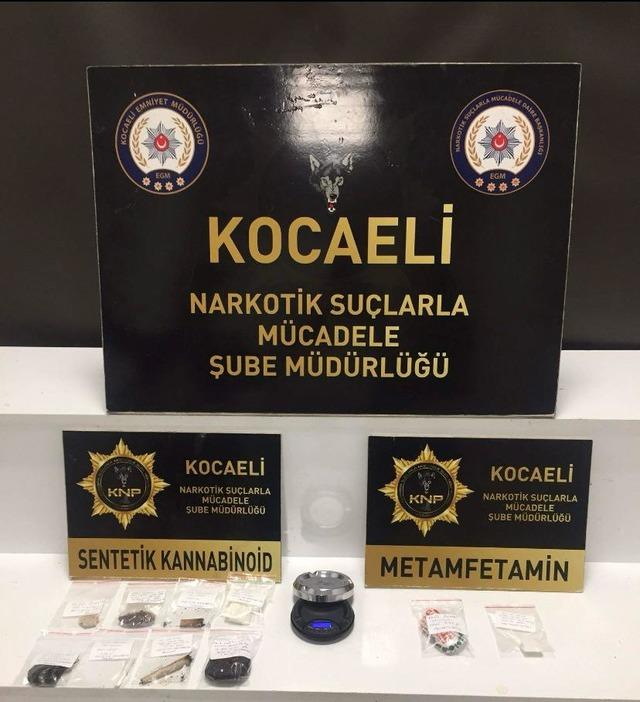 Kocaeli'de uyuşturucu operasyonunda yakalanan 5 şüpheli tutuklandı