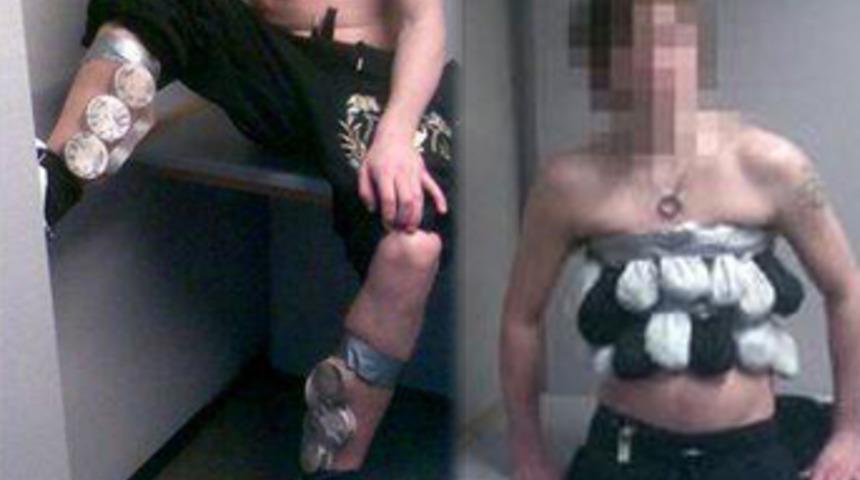 Üzerinden 10 piton ve 14 kertenkele çıktı