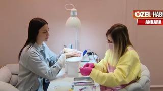 Protez tırnak yaptırmak istedi, hastanelik oldu