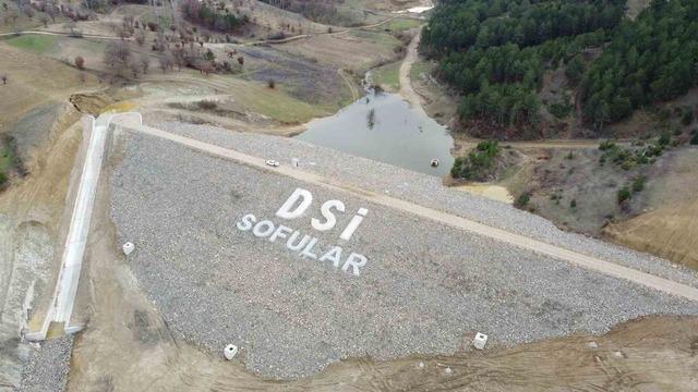 Pazarlar Sofular Göletinde su tutulmaya başlandı