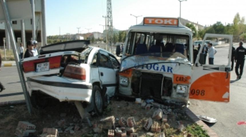Karaman'da trafik kazası: 9 yaralı
