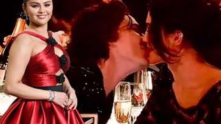 Altın Küre'deki o an gündemde... Selena Gomez ve Taylor Swift'in dedikodusu! Öpüşen çiftin yanına gitti, Kendall Jenner o talebine set çekti