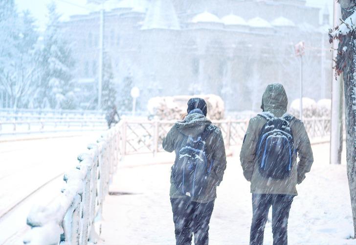 Meteoroloji alarm verdi! Kar yağışı için son uyarılar yapıldı! Kar İstanbul’un kapısına dayandı çok sayıda il için kar ve fırtına uyarısı…