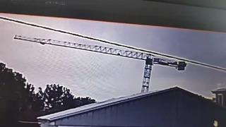 Manisa’daki vinç kazasının görüntüleri ortaya çıktı