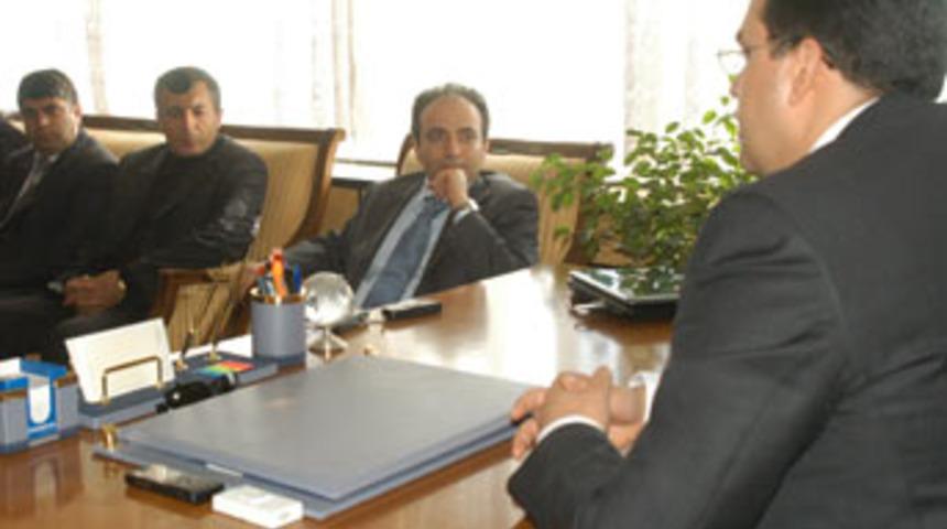 Silvan Kaymakamlığına ge&ccedil;miş olsun ziyareti