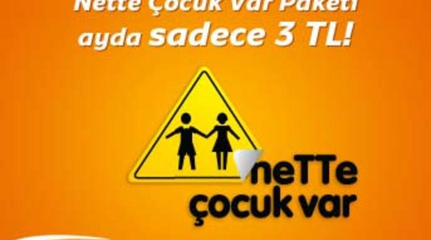 TTNET'ten yeni bir &uuml;r&uuml;n: Nette &Ccedil;ocuk Var!