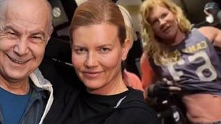 Mazhar Alanson'un eşi Biricik Suden spor taytını giyip kalça kasını sergiledi! 