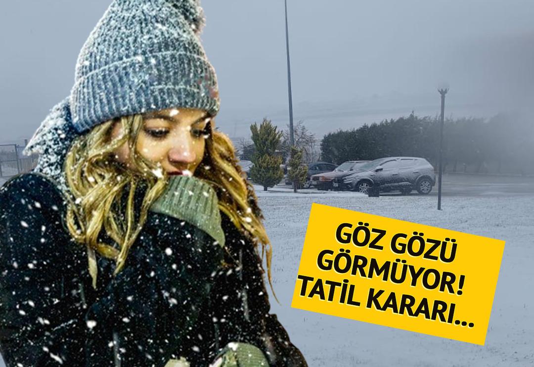 Kar Marmara'nın doğusundan yurda girdi! Batı Marmara i&ccedil;in uyarı geldi! Boğaz i&ccedil;in &ouml;nlem alındı