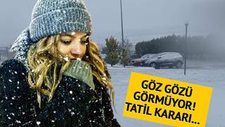 Kar Marmara'nın doğusundan yurda girdi! Batı Marmara için uyarı geldi! Boğaz için önlem alındı