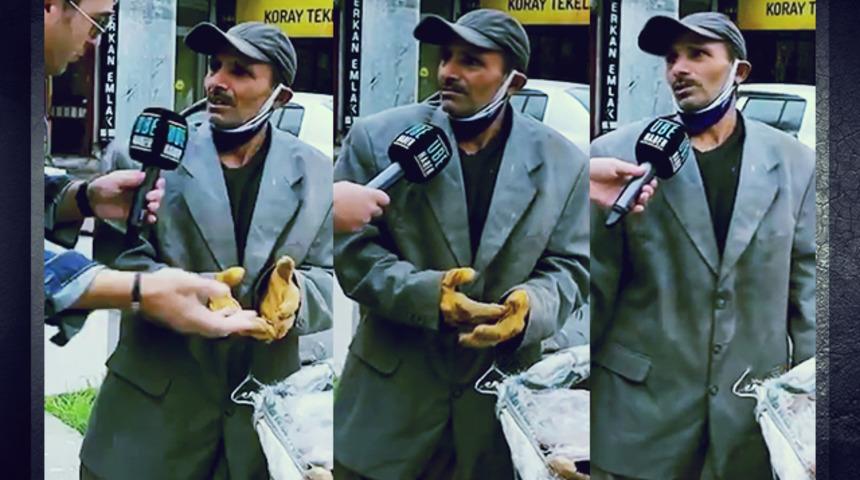 Çöp toplayarak geçimini sağlayan vatandaş ‘Açık konuşayım’ diyerek tek tek anlattı! O konuştukça herkesin yüreği yandı…