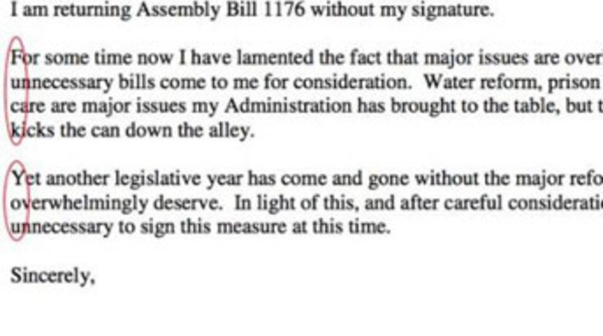 Terminat&ouml;r validen k&uuml;f&uuml;rl&uuml; veto mesajı