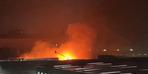 Arnavutköy sinema yaylasında yangın!  Ekipler sevk edildi