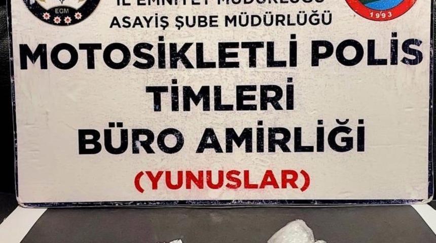 Kütahya’da Yunus Timlerince bir kişiden uyuşturucu madde ele geçirildi