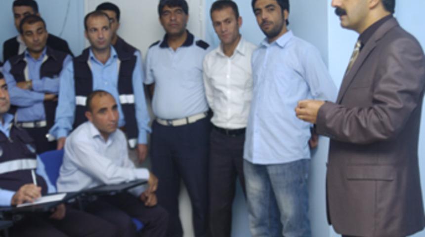 Belediye personele domuz gribi eğitimi