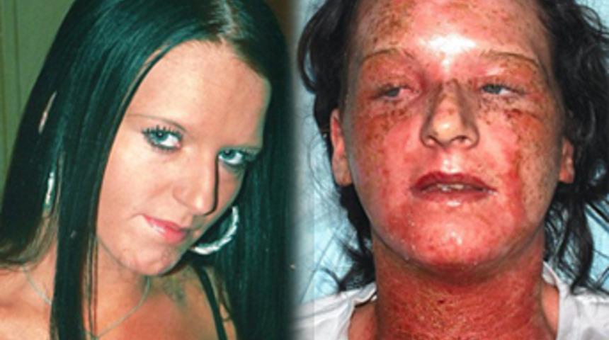 Sa&ccedil;ını boyattı bu hale geldi