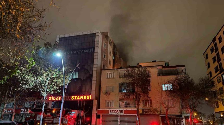 Batman’da psikiyatri hastası, hastanede kaldığı odayı ateşe verdi