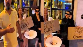 Ünlü markaları alabilmek için para toplayan Rus kadınları görünce kendisinden geçti! İnsanın para değil canını veresi geliyor