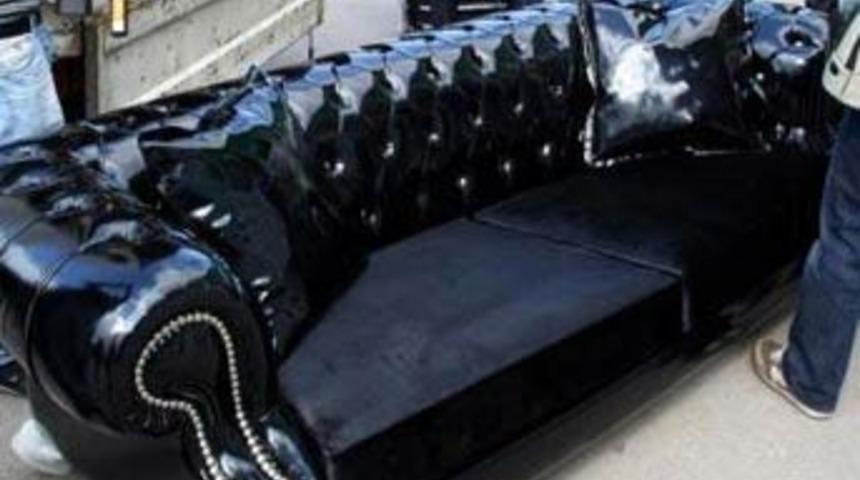 Cumhurbaşkanlarına kristal taşlı koltuk