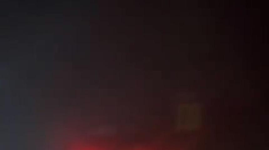 İnegöl’de faciadan dönüldü o anlar kamerada