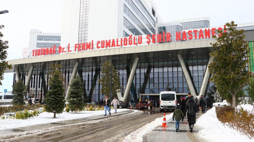 Tekirdağ Şehir Hastanesinde üç yılda 3 bin yabancı hasta sağlık hizmeti aldı