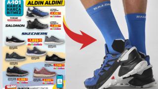 A101 Aldın Aldın Kataloğu'ndaki Salomon Supercross 4 GTX Yürüyüş Ayakkabısı'nı sizin için inceledik