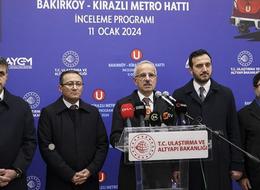 Bakırköy-Kirazlı Metro Hattı şubat sonunda açılıyor