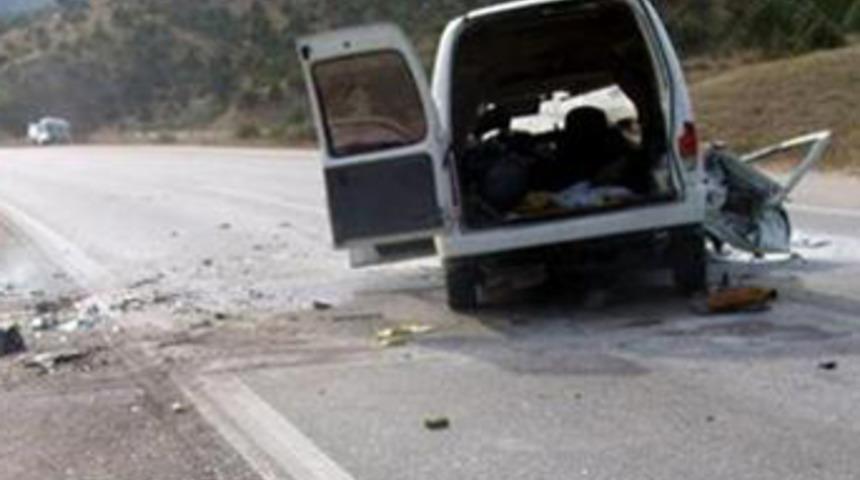 &Ccedil;orum'da katliam gibi kaza