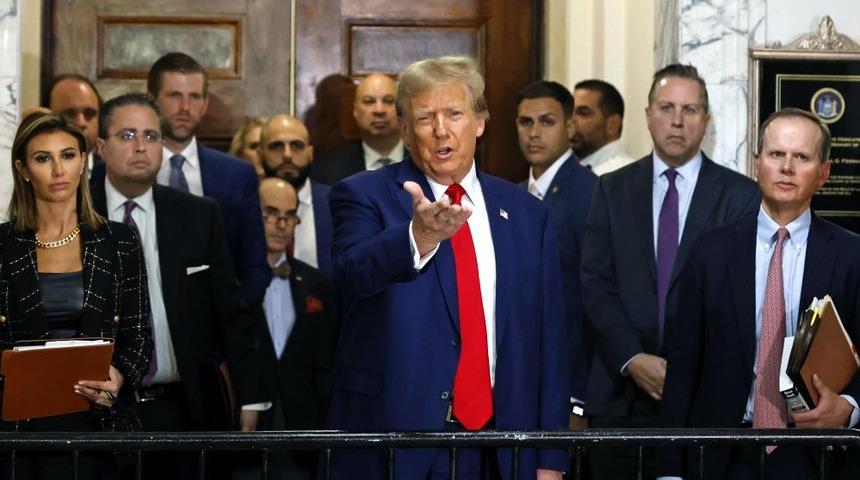 Yeniden hakim karşısına çıkan Donald Trump "Başsavcı tamamen kontrolden çıktı" diyerek tepki gösterdi