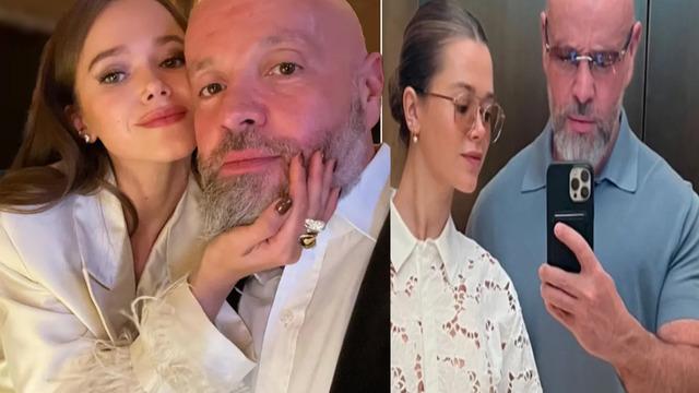 Aralarındaki yaş farkı sosyal medyanın gündemine yerleşti! Kendisini 33, kocası 50 yaşında... Görenler baba-kız zannetti