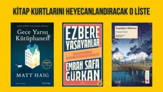 Çok satanlar kitapları sizin için bir araya getirdik! İşte kitap kurtlarını heyecanlandıracak o liste