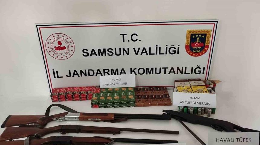 Evinde ruhsatsız tüfek ele geçen şahsa 26 bin 474 lira para cezası