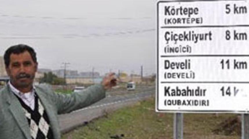 Diyarbakır'da tabela a&ccedil;ılımı