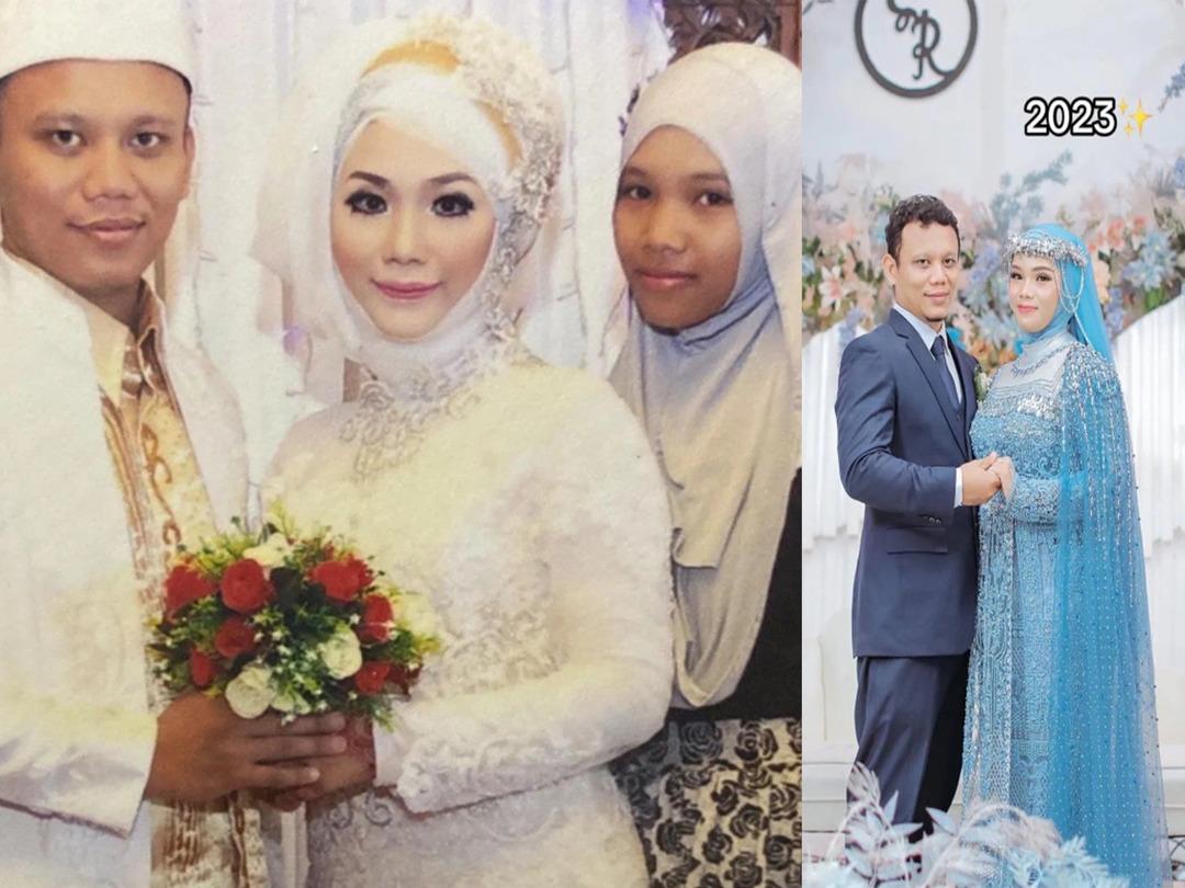 8 yıl &ouml;nce kız kardeşi ve eniştesinin d&uuml;ğ&uuml;ne katıldı! İki kız kardeşin aynı adamla evliliği tepkilere neden oldu