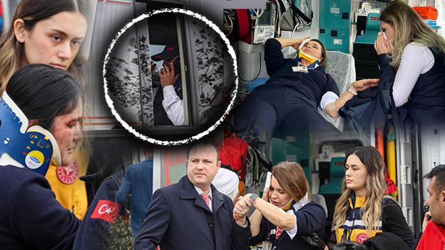 Ortalığı can pazarına çeviren kaza sonrası ilginç anlar! Sürücünün dakikalarca devam etti