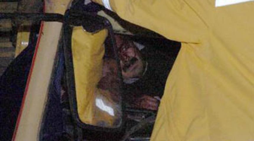 Acı tesad&uuml;fle yıkıldı!