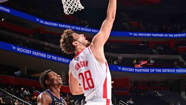 Alperen Şengün, 29 sayıyla galibiyetin mimarı oldu