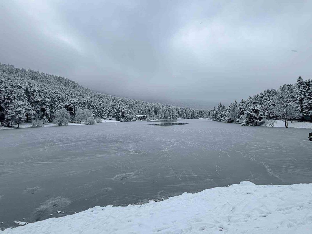 D&uuml;n gecenin en soğuk ili belli oldu! Eksi 18,3'&uuml; g&ouml;rd&uuml;ler