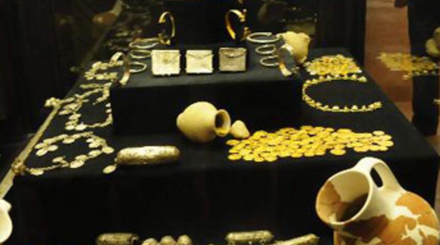 Lağımdan define &ccedil;ıktı