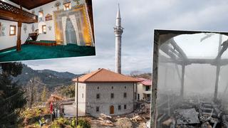 Yer: Rize! Dün ibadete açılmıştı: Bugün küle döndü