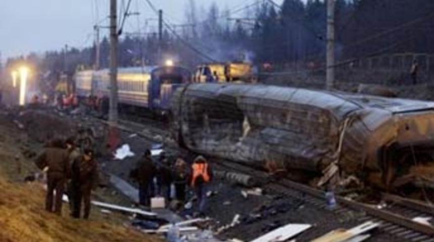 Rusya'da tren kazası: 39 &ouml;l&uuml;