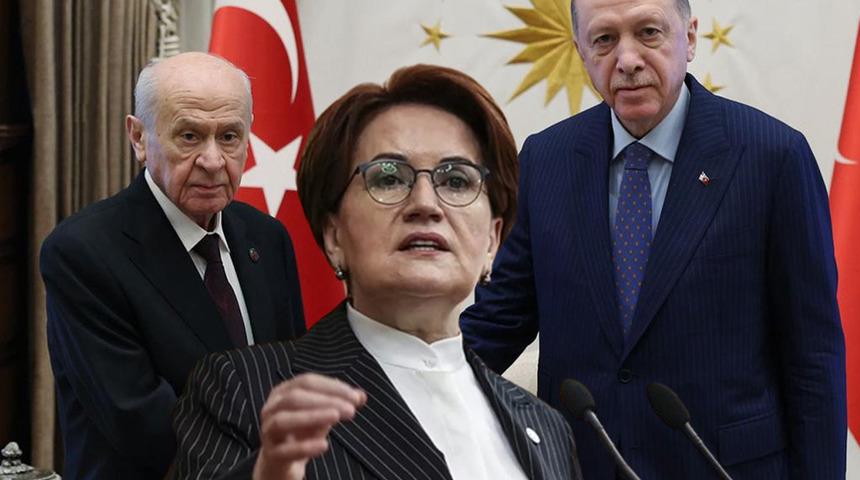 Cumhurbaşkanı Erdoğan Bahçeli ve Akşener ile görüştü