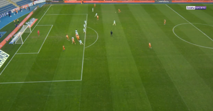 Süper Lig'de tarihe geçen an! İlk kez Başakşehir Alanyaspor maçında devre girdi... İşte Yarı Otomatik Ofsayt Sistemi G2