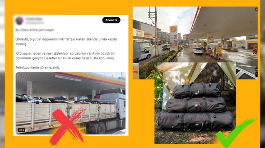 'Hatay'da TIR kasasında cesetler torbalarla taşındı' iddiası gündem olmuştu! DMM'den açıklama geldi