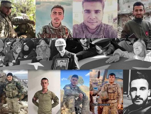 Türkiye, kahraman askerlerini uğurluyor
