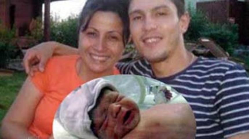 Grip anneyi aldı, bebeği bıraktı