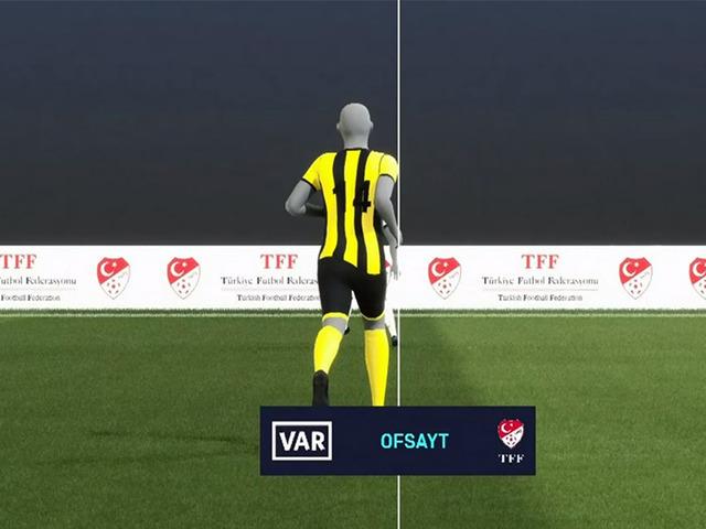 Yarı otomatik ofsayt sistemi görenleri hayrete düşürdü! Tırnak payıyla ofsayt verildi...