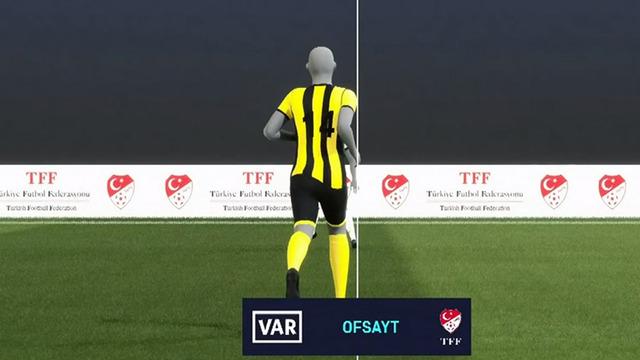 Yarı otomatik ofsayt sistemi görenleri hayrete düşürdü! Tırnak payıyla ofsayt verildi...