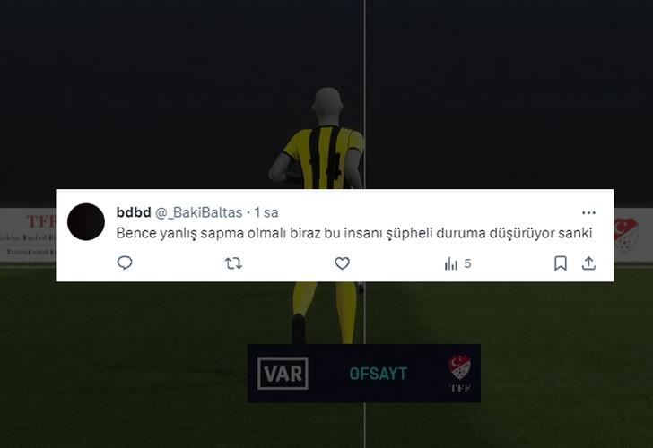 Yarı otomatik ofsayt sistemi görenleri hayrete düşürdü! Tırnak payıyla ofsayt verildi... G5