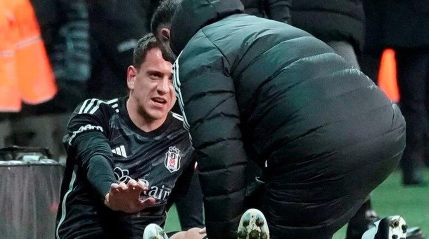 Beşiktaş'ta büyük şok! Hakem kart bile vermemişti ama Hadziahmetovic sezonu kapattı