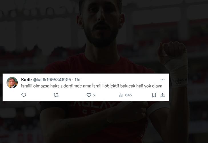 Antalyaspor'un İsrailli oyuncusundan skandal gol sevinci! Türkiye'den İsrail'e selam gönderdi! ''Bebek katillerinin propagandası...'' G5